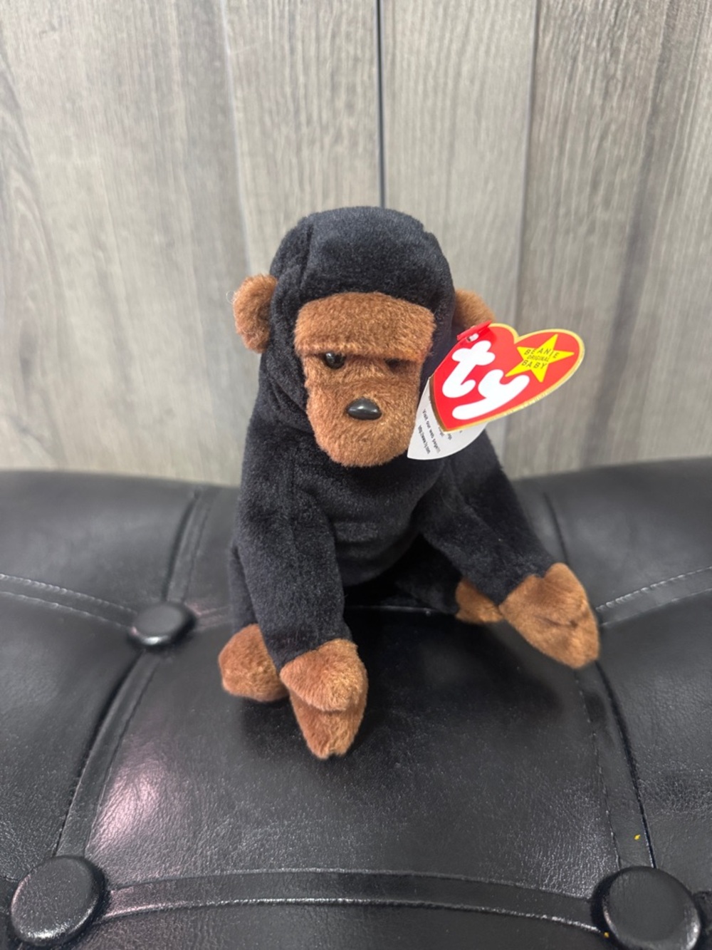 Retired Congo The Gorilla 1996 Ty Beanie Babies Baby With Original Tag